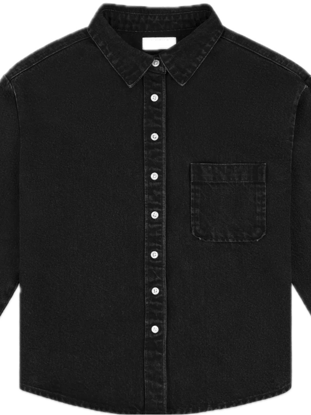 Parke black denim shirt